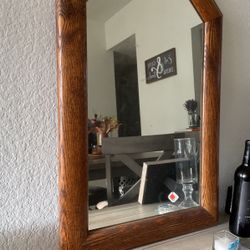 Wooden Mirror
