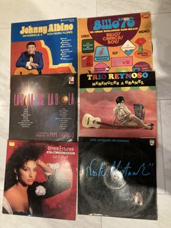 Latin Pop and Jazz Vinyl Records