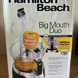 Hamilton Beach 14 Cup Chopper & 5 Cup Fine Chopper 