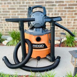 RIDGID 16 Gallon 6.5 Peak HP NXT Wet/Dry Shop Vacuum with Detachable Blower, Filter, Locking Hose and Accessories