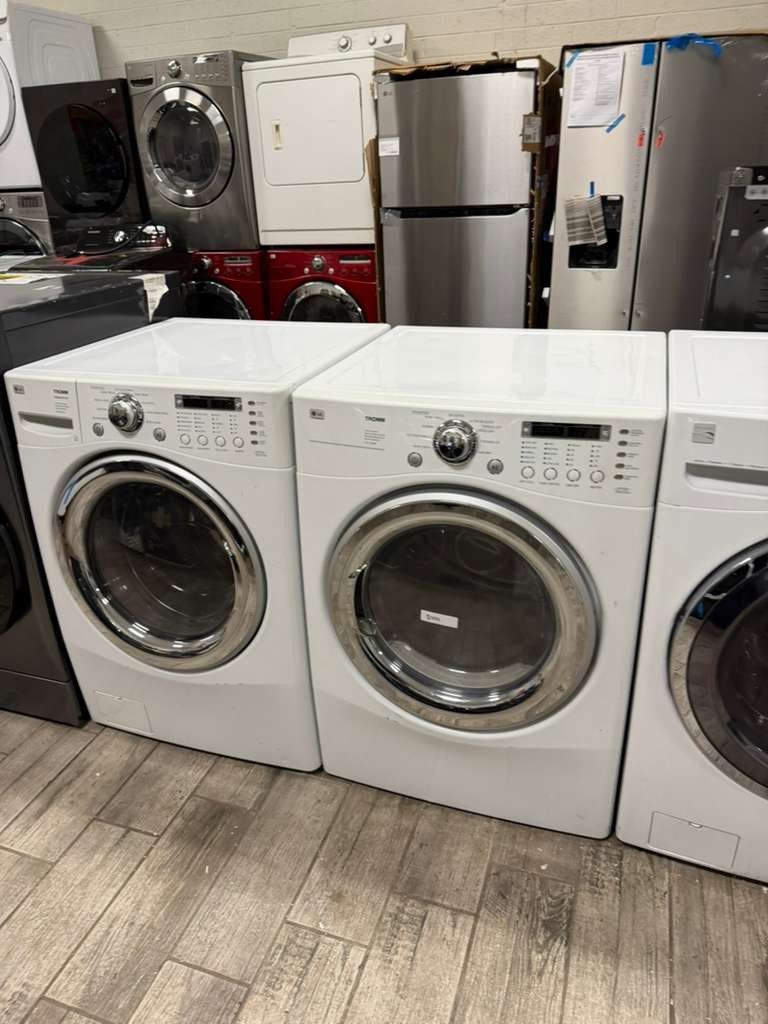 Lg washer and dryer set gas dryer with warranty