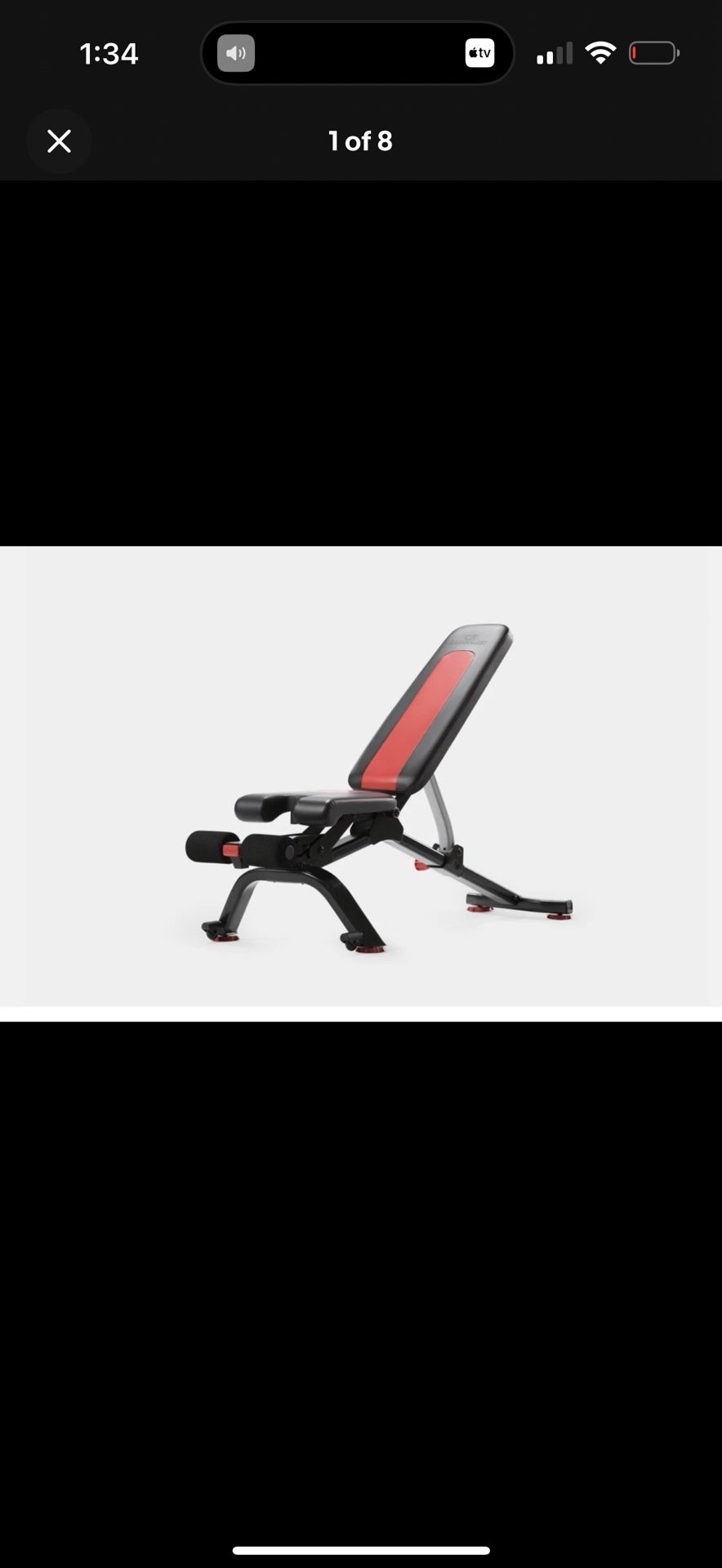 Bowflex 5.1S Stowable Bench Model 100675 BRAND NEW IN BOX