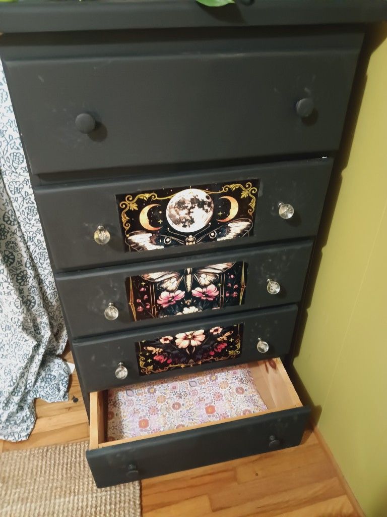 Little Black Dresser $100