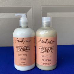 Shea Moisture Shampoo & Conditioners 