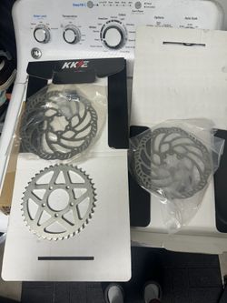 Surron Rotors and Sprocket