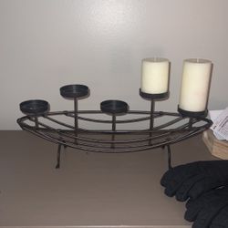 Metal Candle Holder 