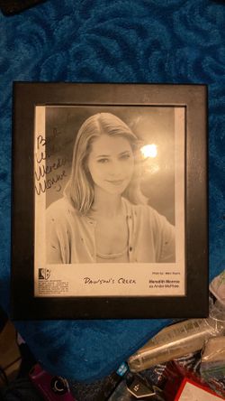 Dawson’s Creek Meredith Monroe Autograph