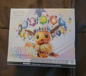 Prismatic Evolutions ETB NEW
