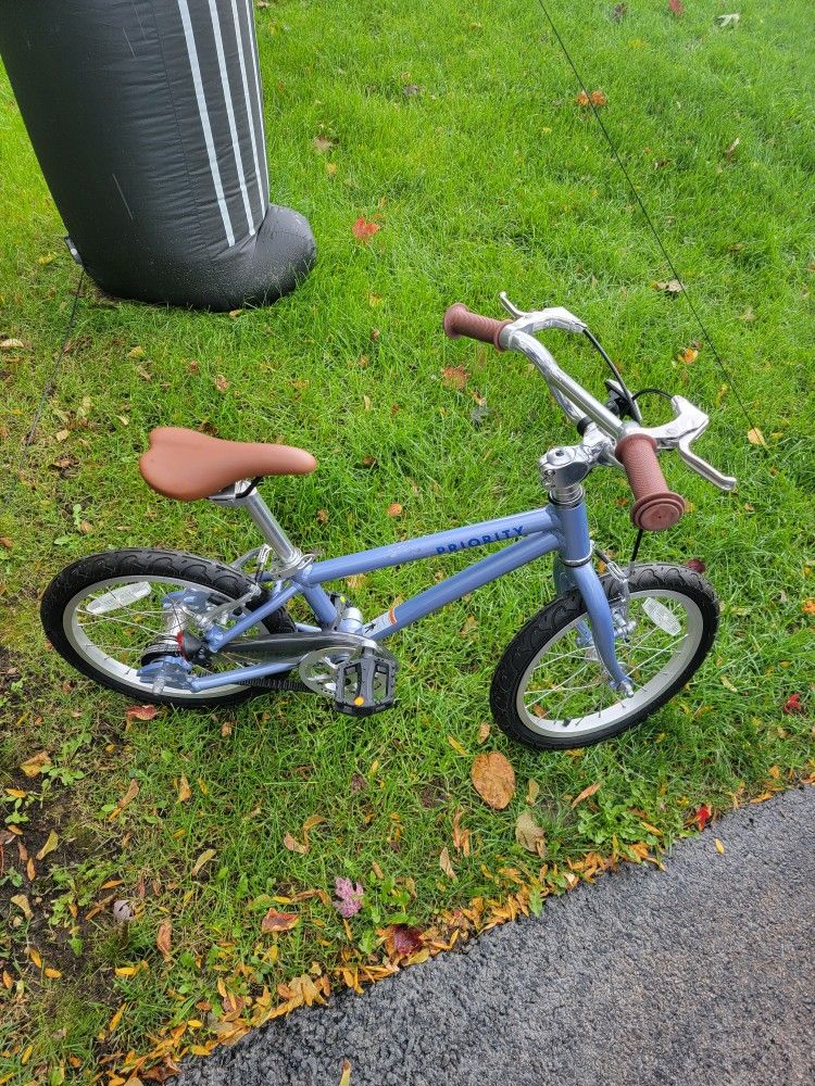 Priority 16in Girls Bike New Sells For 320.00