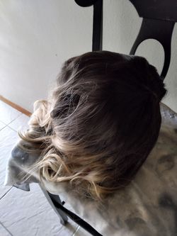 WIG PELUCA LARGA estilo BALAYAGE