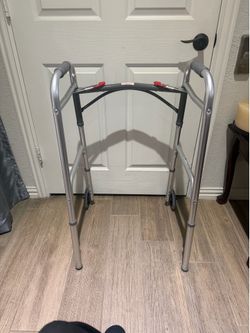 Folding Walker with Wheels adjustable