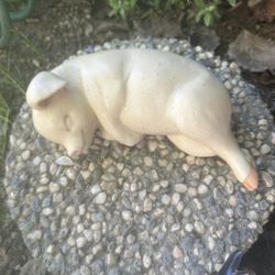 Outdoor Sleeping  Pig 🐷 Statue For Your Garden Price Firm