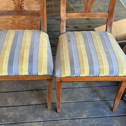 Antique Wood Chairs