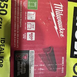 Milwaukee Insulated Cable Staples $20 
