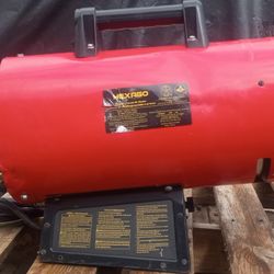 Hexago propane forced heater 125000 btu