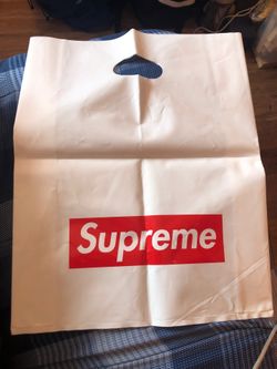 Supreme plastic bag