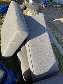 Lot of couch cushions