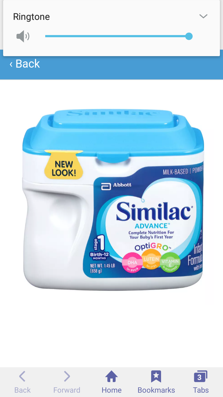 5 new Similac need gone