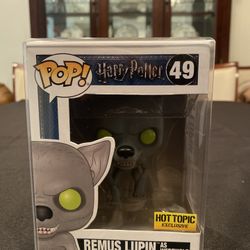 Remus Lupin As Werewolf Hot Topic Exclusive Funko Pop