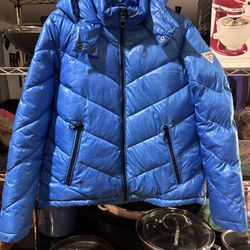 Blue Guess Puffer 
