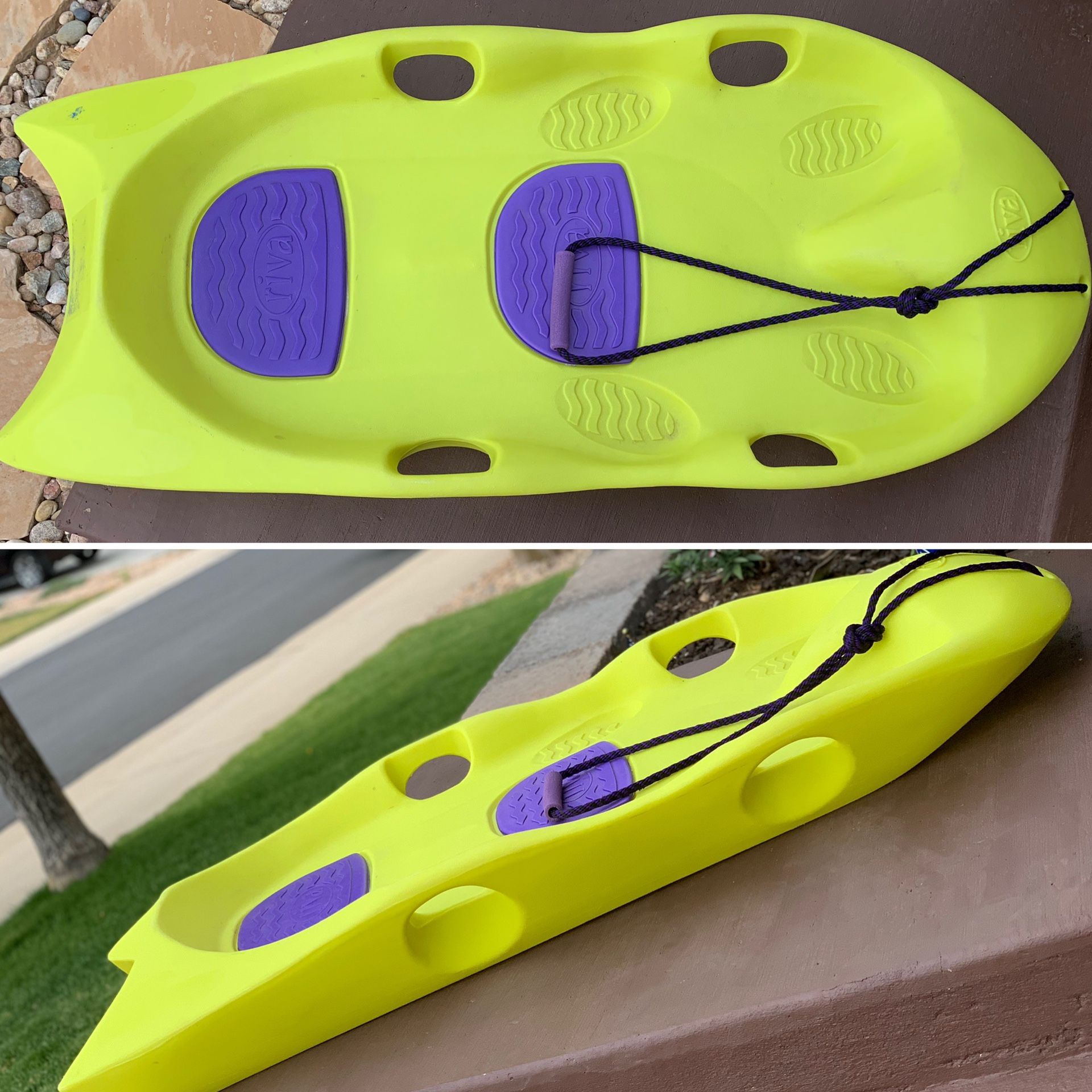 Riva Odyssey 2-Person Snow Sled/Toboggan