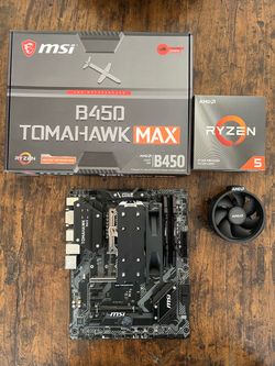 PENDING ~ AMD Ryzen 5 3600, B450 Tomahawk Max, DDR4 Bundle
