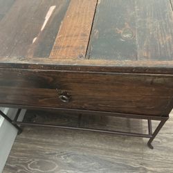 Antique Chest Coffee Table 