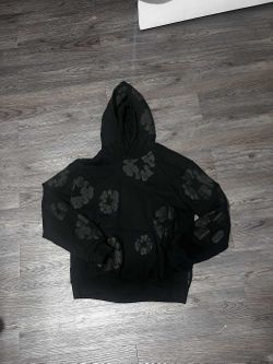 Denim Tear All Black Hoodie