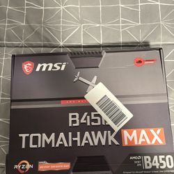 Msi B450 Tomahawk Max Motherboard 