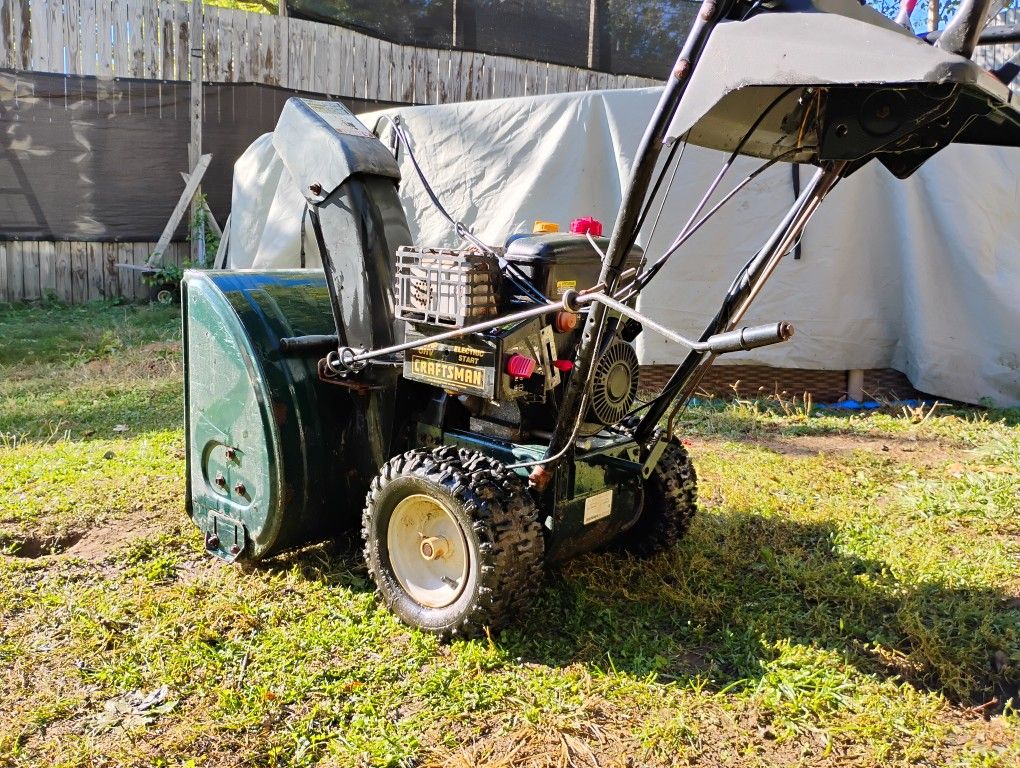 Craftsman snow Blower