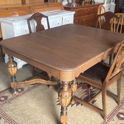 Table three chairs only