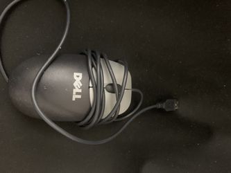 Dell Black/silver Usb Optical Mouse W/scroll-wheel Kd944 Dj301 T0943