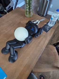 3d printed lamp kaws