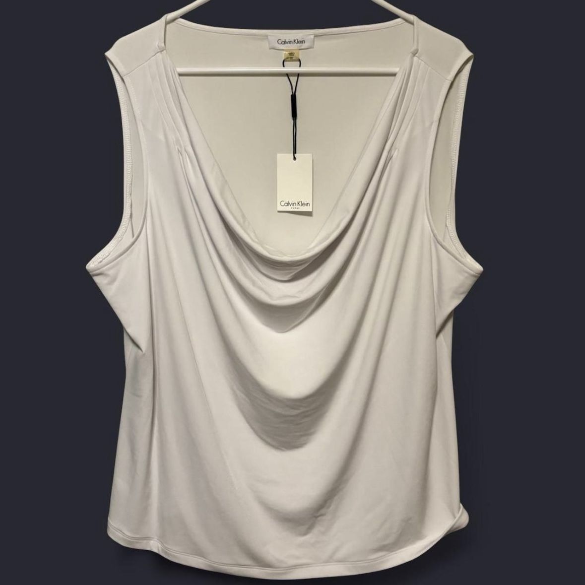 Calvin Klein Sleeveless Top White