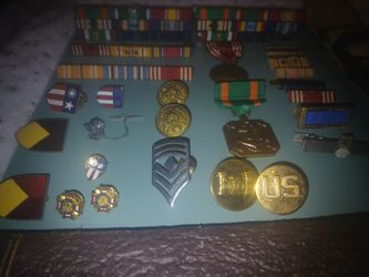 WWII Medals, Ribbons, and Insignia Collection