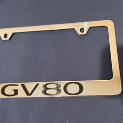 OEM Genesis GV80 License Plate