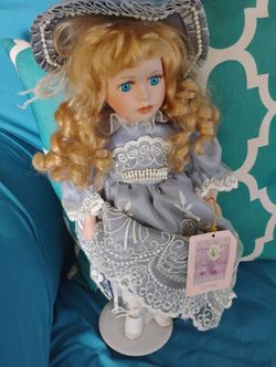  Porcelain Collectable Doll 