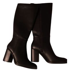 Unisa Women’s Black Knee High Boots 