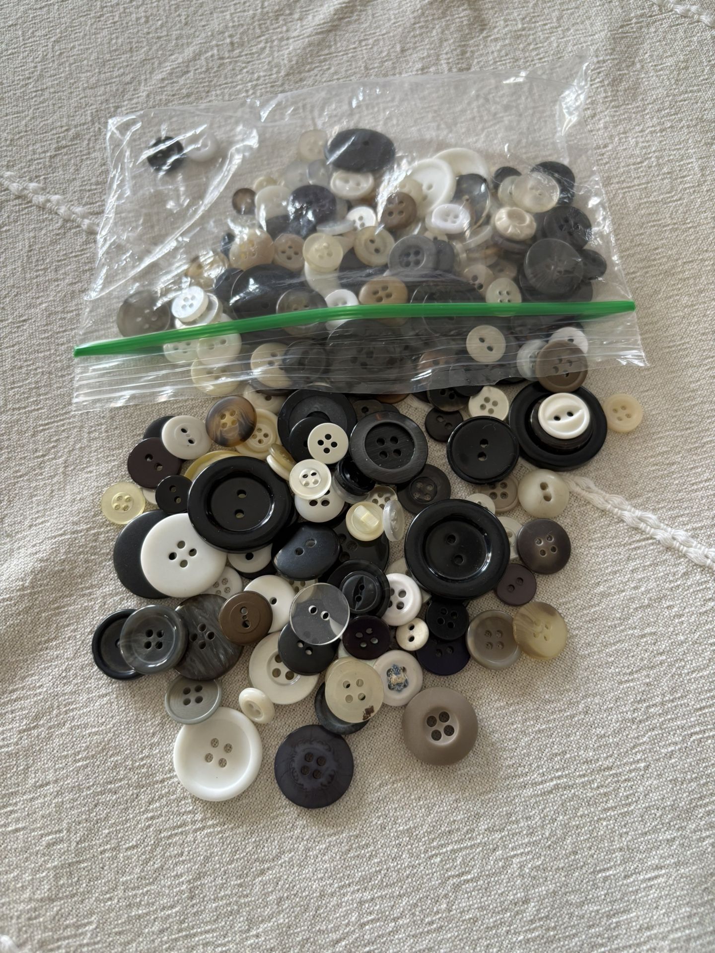 Variety of buttons