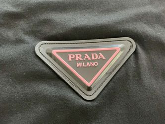 Prada Black Leather Logo Short Sleeves (READ BELOW)