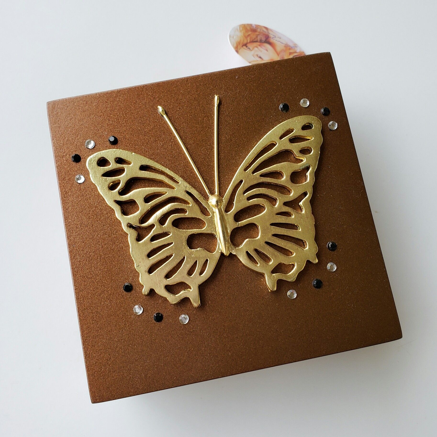 Extremely Rare Glamorized By Mariah Carey Butterly Jewerly Box New HTF ***