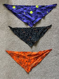 Halloween Dog Bandanas (3)