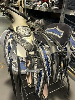 Monturas Charras Para Caballos 100% Piel 