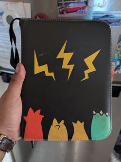 Pokemon cards in case
