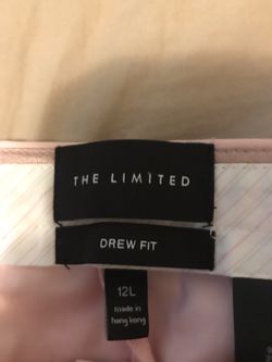The limited Drew fit size 6 regular and 12L pink! New!