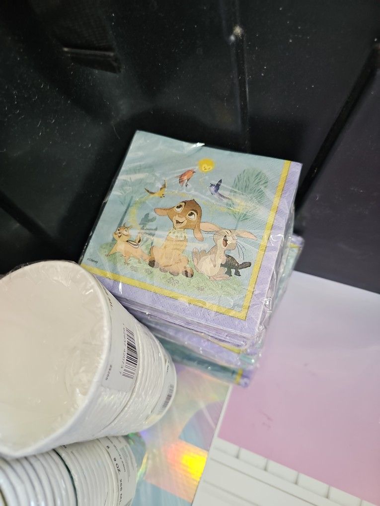 Wish Napkins And Cups 