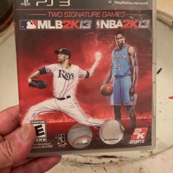 PS3 (2signature Games)MLB2K13/NBA2K13