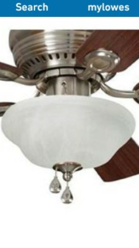 Light kit and globe for Harbor Breeze ceiling fan for Sale in Mount
