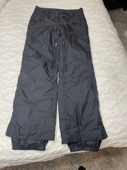 Obermeyer Woman Ladies Girls Kids Small Snow Snowboarding Winter Insulated Sports Ski Pants Size 6 Color Black