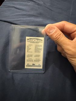 Baseball cards